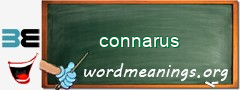 WordMeaning blackboard for connarus